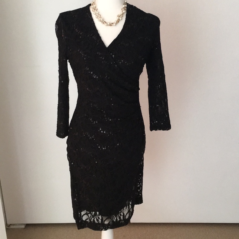 Ralph Lauren knit dress with sequins